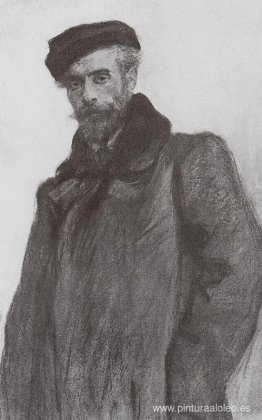 Retrato del artista Isaac Levitan