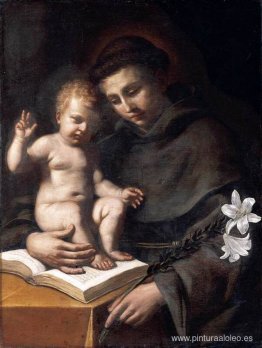 San Antonio de Padua con el Niño Jesús