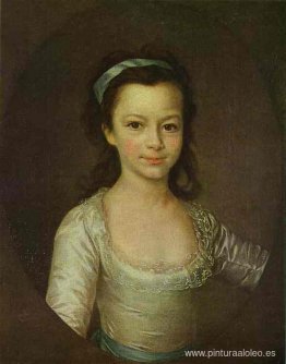 Retrato de la condesa Ekaterina Vorontsova cuando era niña