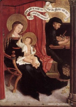 María y José con Jesús