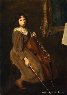 Un joven violinista