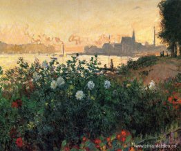 Argenteuil, Flores a la orilla del río