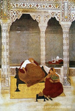 El fallecimiento de Shah Jahan