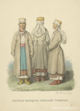 Ropa mujer de la provincia de Kiev