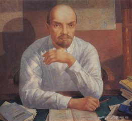 retrato de lenin