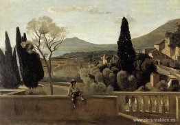 Vista de Tivoli (después de Corot)