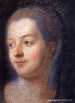 Retrato de señora de Pompadour