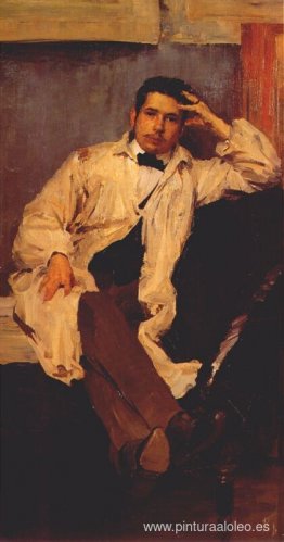 Retrato de K. A. Somov