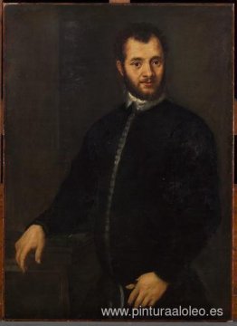 Retrato de un joven vestido de negro