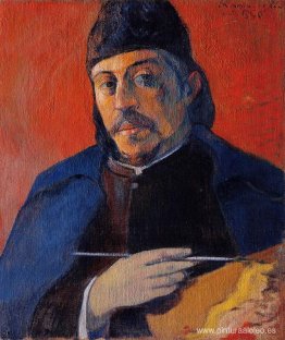 Autorretrato con paleta