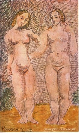 Dos mujeres desnudas