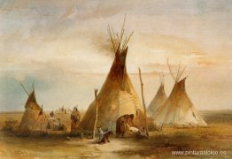 Tipi sioux del Volumen 1 de 'Viajes al interior de América del N