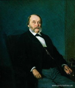 Retrato de Iván Alexandrovich Goncharov