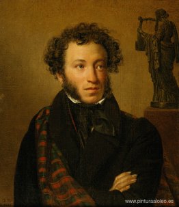 Retrato de Alejandro Pushkin