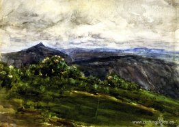 Paisaje de montaña, Highlands, Carolina del Norte