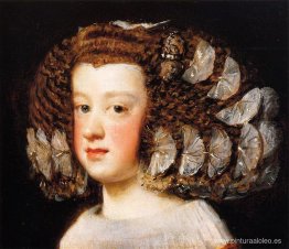 La infanta María Teresa, hija de Felipe IV de España