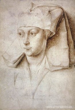 retrato de una mujer joven