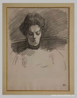 Retrato de Madame Steinlen