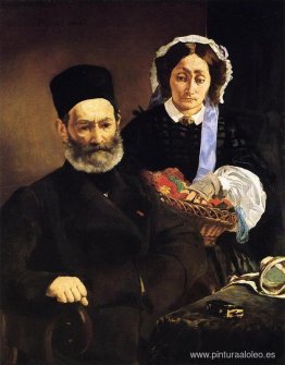 Retrato del señor y la señora Auguste Manet