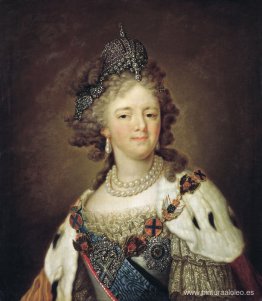 Retrato de la emperatriz María Fiódorovna