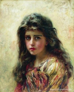 retrato de la niña