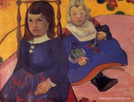 Retrato de dos niños (Paul y Jean Schuffneker)