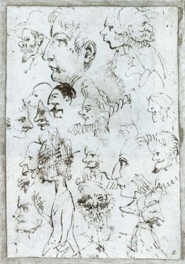 Hoja de caricaturas