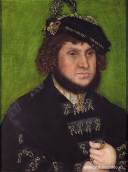 Retrato del duque Johann der Bestandige de Sajonia