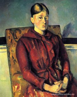 Madame Cezanne con un sillón amarillo