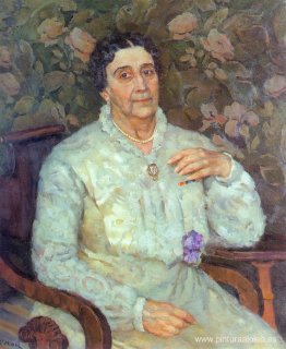 Retrato de la actriz E.D. Turchaninova