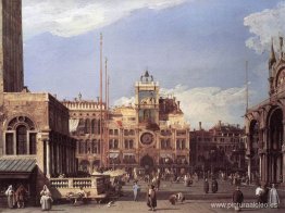 Piazza San Marco, la Torre del Reloj