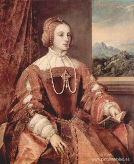 Retrato de Isabel de Portugal, esposa del emperador Carlos V del