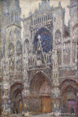 Catedral de Rouen, clima gris