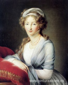 Retrato de la emperatriz Elisabeth Alexeievna de Rusia