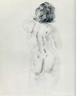 desnudo de pie