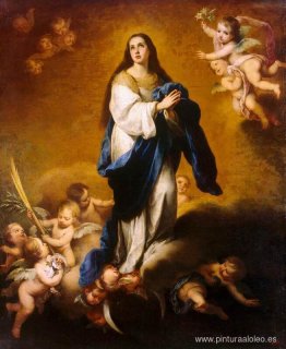 La Inmaculada Concepción (óleo sobre lienzo)