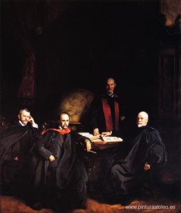 Profesores Welch, Halsted, Osler y Kelly (también conocidos como