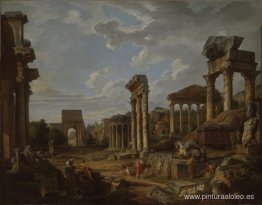 Un Capriccio del Foro Romano