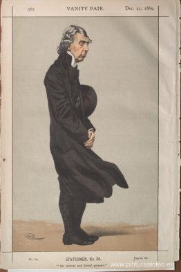 Estadistas No.380 Caricatura de Archibald Campbell Tait, Arzobis