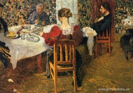 El fin del desayuno en Madame Vuillard