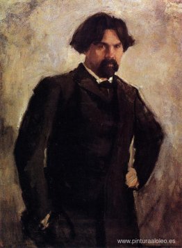 Retrato del artista Vasili Surikov