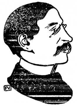 Retrato del político francés Léon Blum