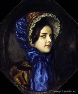 María con cabaña Biedermeier