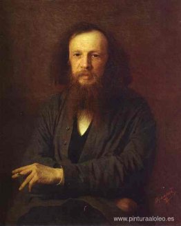 Retrato de Dmitri Mendeleyev