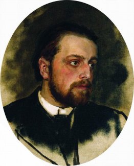 Retrato del escritor Vladimir Grigorievich Chertkov