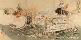 Guerra chino-japonesa: la armada japonesa victoriosa frente a Ta