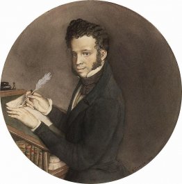 Alejandro Pushkin en el trabajo