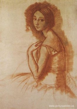 Retrato de una bailarina L.A. Ivanova 