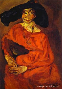 Mujer de rojo