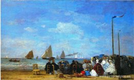 Escena de playa, Trouville